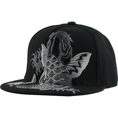 High [FLB] Brand Quality Snapback Cap Embroidery Flat Brim Baseball Cap Cotton Youth Hip Hop Cap And Hats For Men Women F137