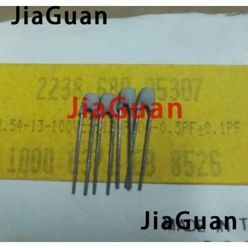 50PCS NEW BC 100V 0.3PF P2.5MM silver film ceramic capacitor PH 0.3pf/100v high frequency hot sale 0.3P 100vdc