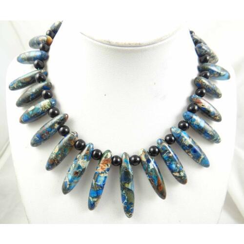 Natural stone Turquoises Quartz Crystal Opal blue Sea Sediment stone Handmade Pendant for diy Jewelry making necklace