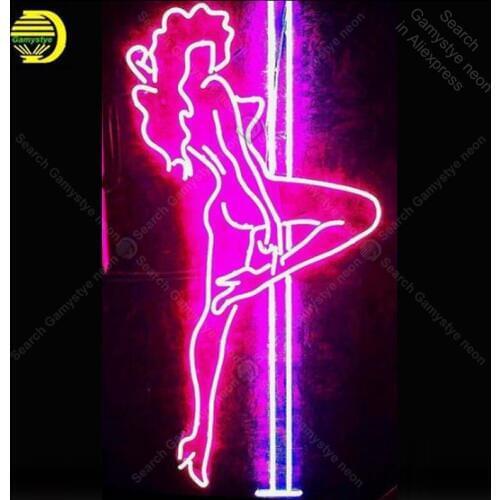 Neon Sign for Girl Dance Neon Bulb sign handcraft Beer Bar Club signboard neon light anuncio luminos Neon Bulbs Decorative
