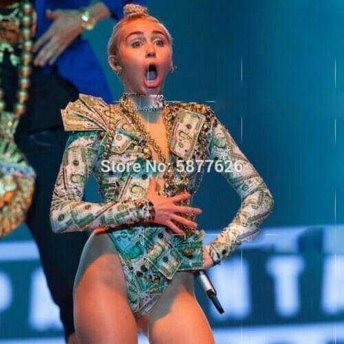 Dollar COSPLAY clothes art design bar singer dj gogo ds dance team event theme party costume