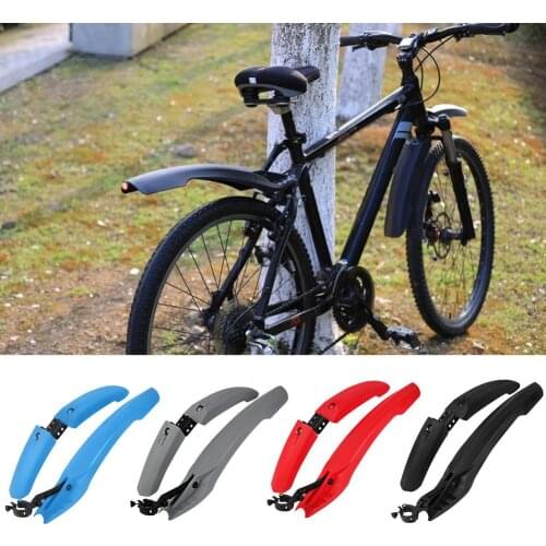 26Inch Mountain Bike Fender With Taillights Bicycle Mudguard Set Universal Front Rear MTB Mud Guard Wings Bicycle Accessories