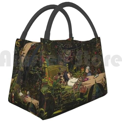 Portable Insulation Bag House Of Hauru Howls Moving Castle Chateau Hauru Sophie Chambre Anime Bibelot Bijoux