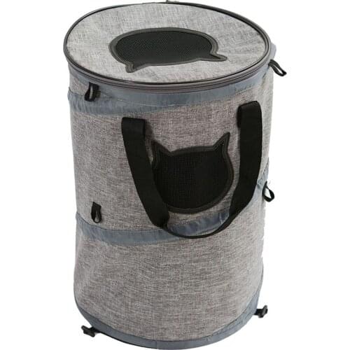 Cat Tunnel Tube Collapsible Cat Play Tent Interactive Toy Cat House Bed with Bell for Cat Kitten Kitty Rabbit Small Animal