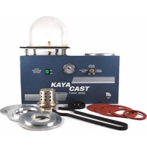 Jewelry Vacuum Casting Machine KAYA Vacuum Investing & Casting Machine, Jewelry Lost Wax Cast Combination