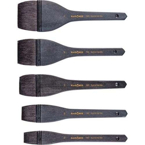 1PC 1983 High Quality Squirrel Hair Wooden Handle Watercolor Artist Art Supplies Paint Brush Pen For Drawing