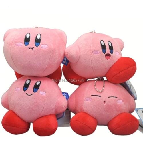 10/Lot 4 Styles Star 4.5" Soft Cartoon Animal Dolls Plush Doll Keychain Pendants Gifts Figure