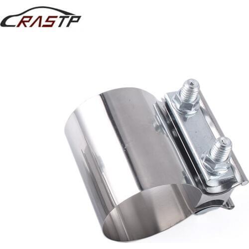 2.25"/2.5"3.0" Lap Joint Exhaust Band Clamp Preformed Stainless Steel for Exhaust Pipe Connection RS-CR1013
