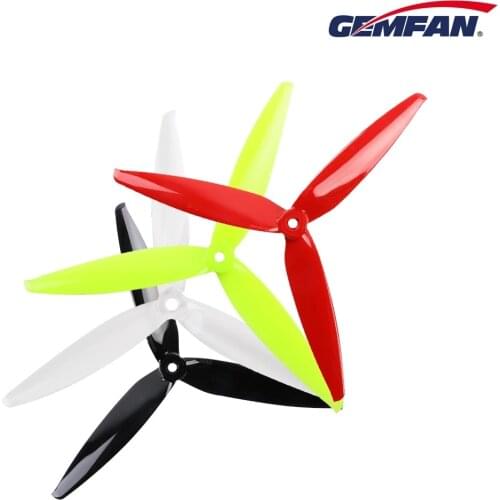 4pcs/2pairs Gemfan Flash 7040 7 Inch 3-Blade Propeller for FPV Racing Drone RC Quadcopter Spare Parts RC Parts DIY Accessories