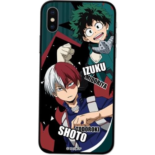 My Hero Academia Anime Peripheral High Quality Cartoons Mobile Phone Case for Phone Soft Cover Coque Fundas