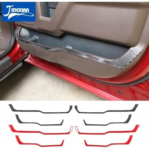 Car Inner Door Storage Box Compartment Decoration Trim Sticker for Ford F150 F-150 2015 2016 2017 2018 2019 2020 2021 Accessory