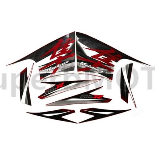 For Suzuki GSXR1300 HAYABUSA 2008 2009 2010 2011 2012 3M Sticker Fairing Stickers Whole Car Sticker
