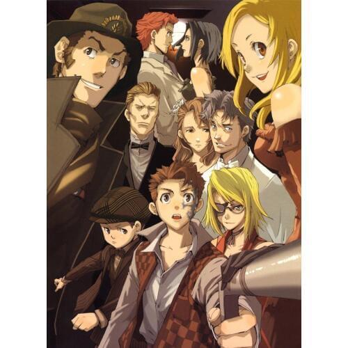 Home Decor Baccano Anime-Silk Art Poster Wall Sicker Decoration Gift