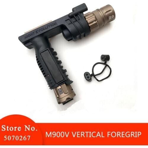 Element Airsoft Surefir SF Flashlig M900V VERTICAL FOREGRIP WEAPONLIGHT Tactical Rifle Flashlight Hunting Weapon Light NE03004