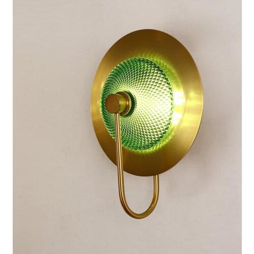 Loft wall lamp bedroom light iron dining room bedside aisle home deco wall lights for home