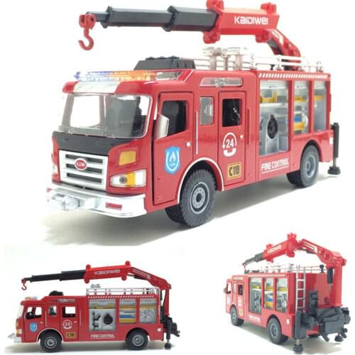 1:50 scale alloy Engineering vehicles,Alloy model car Fire truck,Boxed gift,Rescue rescue city fire engines,free shipping