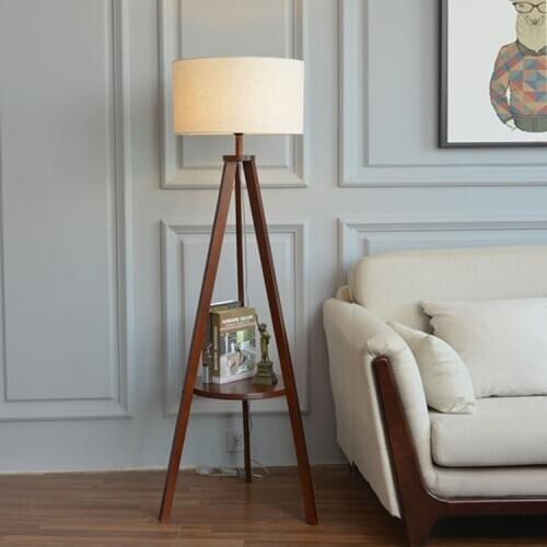 Nordic wood floor lamp fashion and simple floor lamp good quality E27 standing lamp Europe lamp standing lamp
