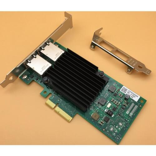 New X550T2BLK 10 Gigabit Ethernet Converged Network Adapter X550-T2 Network Card