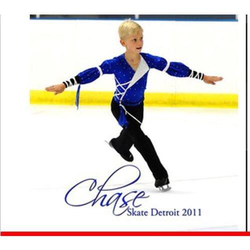 Custom Figure Skating Clothes For Men /Boys Fashion New Brand Vogue Figure Skating Competition Costume MR3138