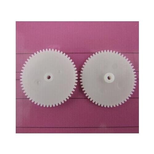 The big gear spindle monolayer 562A 0.5 module DIY model toy car accessories aperture 2MM reducer motor plastic gear