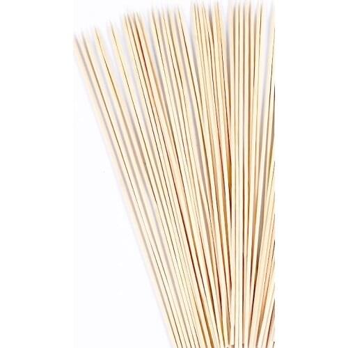 Factory direct BBQ bamboo skewers, lamb skewers, barbecue hot dogs, disposable bamboo skewers barbecue tools 500 pcs