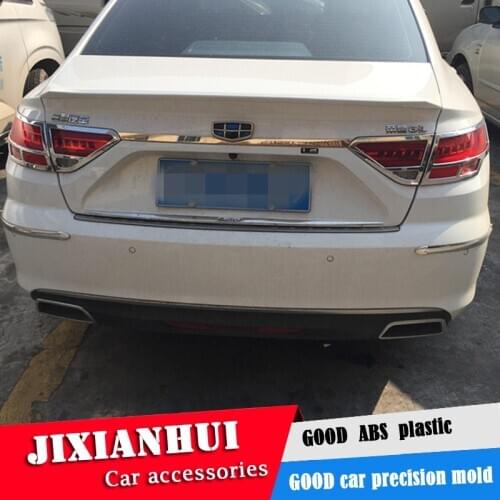 For GEELY Emgrand Spoiler 2014-2016 Emgrand GL YCZSk Spoiler ABS plastic Material Car Rear Wing Color Rear Spoiler