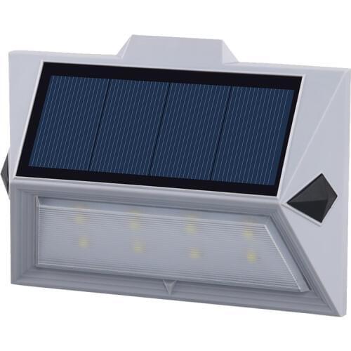 Waterproof Solar Wall Lamp IP65 Auto Light Control Outdoor Stairs Porch LED Light Home Garden Corridor Park Night Lights