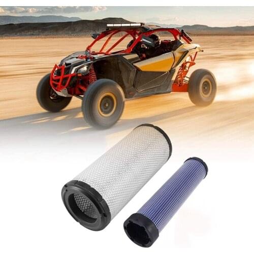 2Pcs Air Filter for Can Am Maverick X3 XDS XRS 4X4 UTV ATV Accessories 715900422