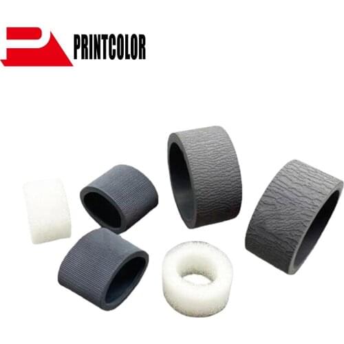 2Sets 5484B001 Exchange Roller Tire Kit for CANON DR C125 C125W C225 C225W II imageFORMULA Scanner