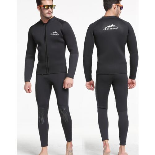2020 1.5MM Professional Swim Wetsuits Mens Diving Suit Split Scuba Snorkel Swimsuit Spearfishing Surfing Jumpsuit Equipment