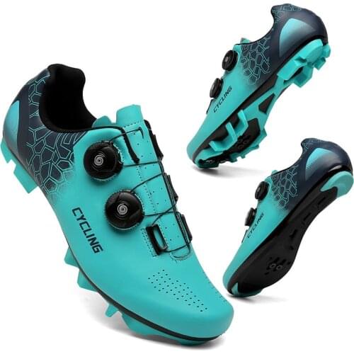 2021 New Professional Cycling Shoes Men MTB Cycling Shoes Self-locking Outdoor Cycling Sports Shoe SPD Road Bike Shoes Unisex