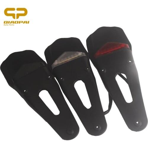 Motorcycle Mudguards LED Rear Light License Plate Lamp Stoplight FenderTaillight For CRF YZ CR EXC WRF 250 400 450x
