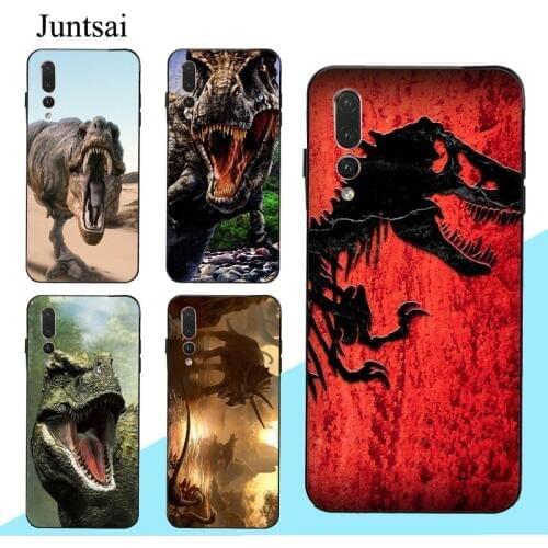 Jurassic Dinosaur Pattern Case For Huawei P20 P30 P40 Pro P10 Lite Mate 10 20 30 Lite P Smart 2019 Z