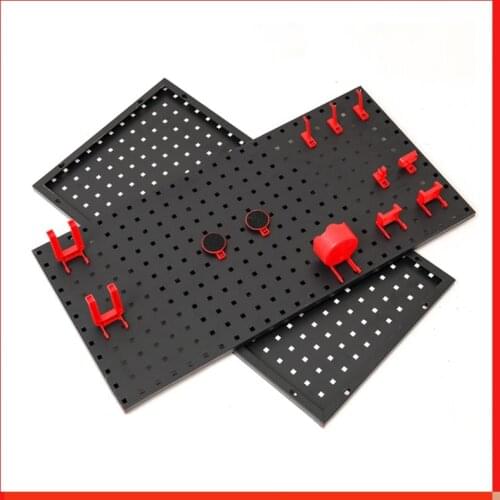 Square Hole Hole Board Accessories Tool Holder Car Beauty Hanging Board Wall Hardware Shelves Storage Hanging Board Hook