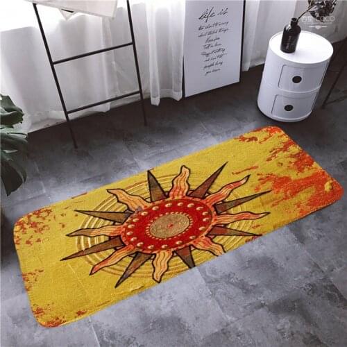 Fruit Cherry Strawberry Printing Pattern Kitchen Entrance Door Mat Anti-slip Floor Rug Bathroom Area Hallway Free Shipping