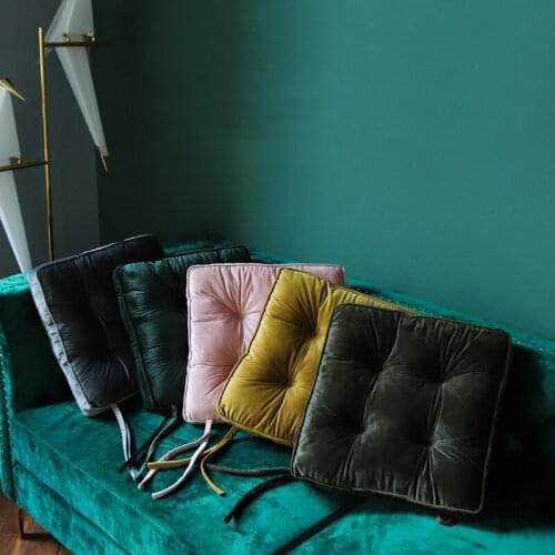 Square Pouf Tatami Cushion Pillow Floor Cushions Soft Seat Pillow Pad Throw Pillow Cushion Home Chair Sofa Tatami cushion 40x40