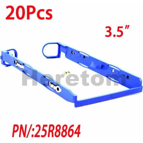 20Pcs Heretom 3.5" Simple Swap SAS SATA II Hard Drive Tray Caddy Bracket Sled 25R8864 For x206m x306m x3200 25R8864/42C7423