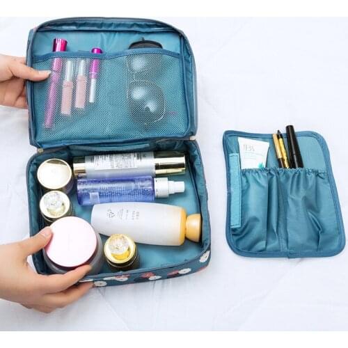 Outdoor Multifunction durable travel Portable Cosmetic Bag Women Toiletries Organizer Waterproof Female Storage Make up Cases