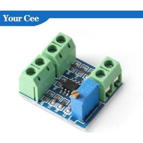Voltage to Current Module 0-5V to 0-20mA Transmitter Signal Converter Module