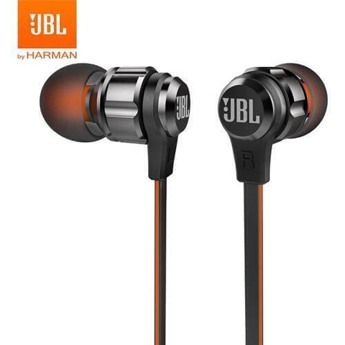 JBL T180A Stereo In-Ear Earphone Running Sports Hands-free Calls with Mic 3.5mm Wired Earbuds Pure Deep Bass Game Music Headset