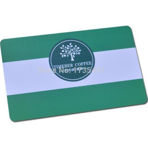 Plastic barcode customized printed loyalty gift pvc card
