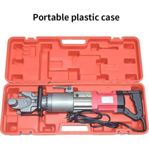 HRB-16A Portable Electric Steel Bending Machine 850W/900W Rebar Bending Hydraulic Machine Bendable Bar Diameter 220V/110V