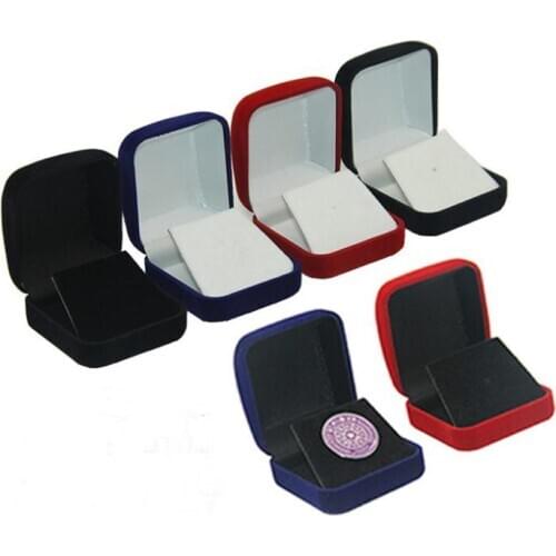 Jewelry Box Brooches/Badge/Commemorative Coins/Medal Storage Boxes Packaging Display Collective Holder Gift Boxes SN855