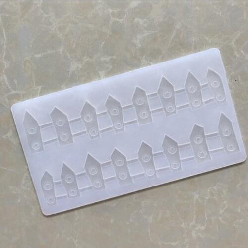 High Quality Fence Shaped Silicone Mold Chocolate Mold Cake Decoration H296