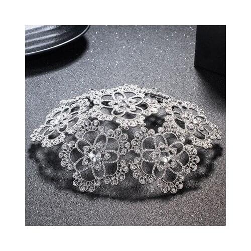 New CZ Tiaras And Crowns Princess Crown Headband Ladies Tiara Wedding Hair Accessories Bridal Crowns