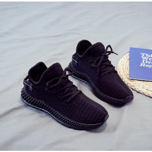 Spring Black Sneakers Women Breathable Mesh Flat Shoes Fashion Korean Lace Up Casual Shoes Woman Pink Trainers Tenis Feminino