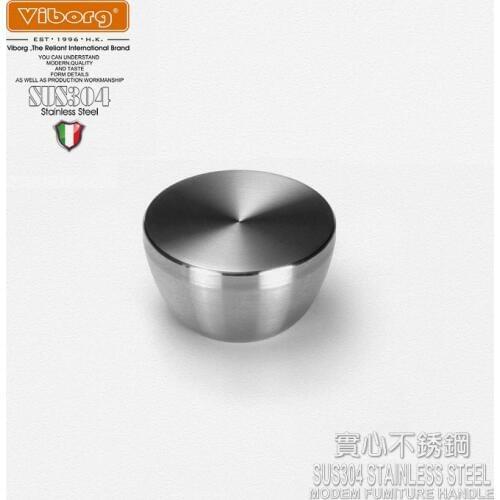 1 Piece)VIBORG Deluxe Solid 304 Stainless Steel Kitchen Cabinet Cupboard Door Pulls Knob Drawer drawer handles and knobs Pulls