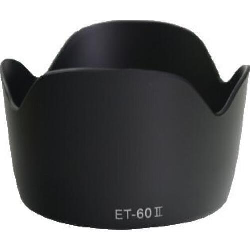 10pcs/lot ET-60II ET60II flower shape Petal Buckle camera Lens Hood for C EF 75-300MM F/4-5.6 III EF-S 55-250MM F/4-5.6 IS