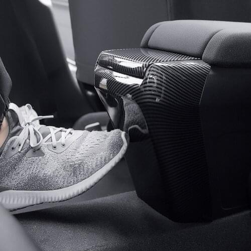 In Car Anti Kick Board Central Armrest Box Protective Interior Decoration Modification for Honda Civic 10th 2016 2017 2018 2019