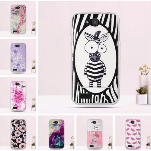 Phone Cases For ZTE Blade Qlux Q Lux 4G A430 Case 3D Relief Back Cover Pattern Fundas Soft Silicone TPU Case Ultra Thin Covers